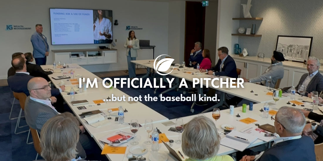 I'm officially a pitcher!
